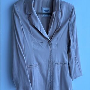 Abercrombie & Fitch Women's Beige Blazer